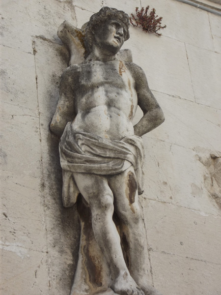 �w. Sebastian, Trogir wrzesie� 2012